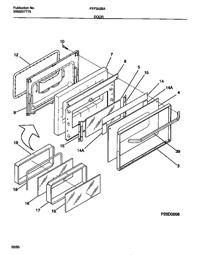 Diagram for FEF352BAWD