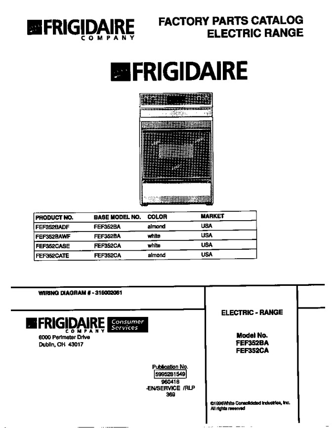 Diagram for FEF352CASE