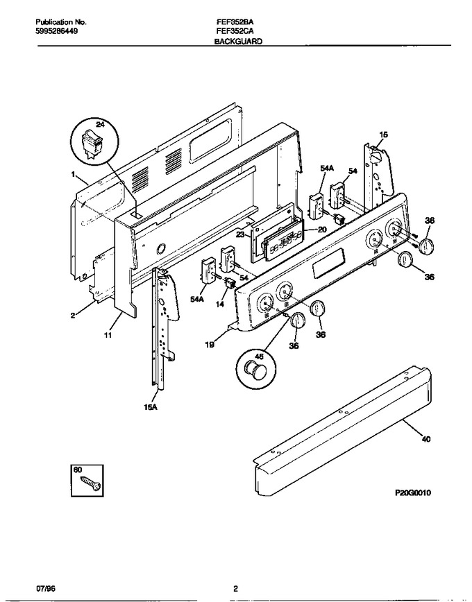 Diagram for FEF352CASF
