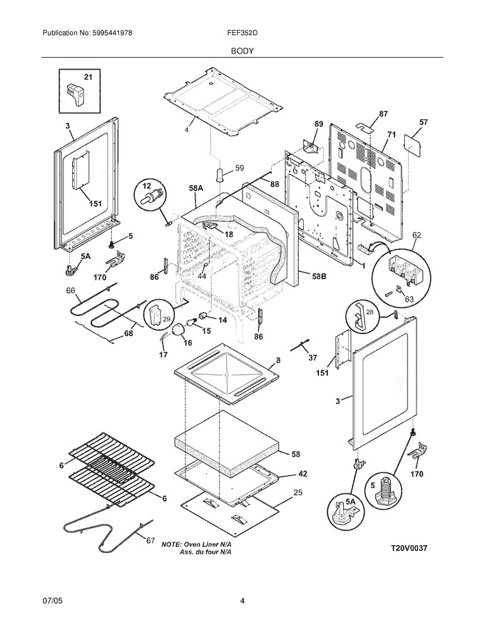 Diagram for FEF352DUC
