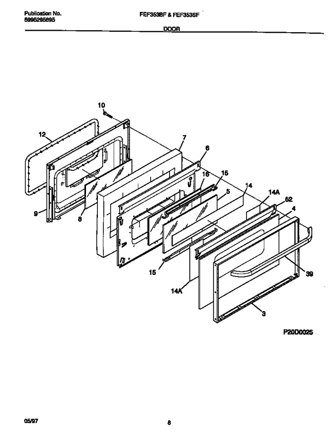 Diagram for FEF353BFWA