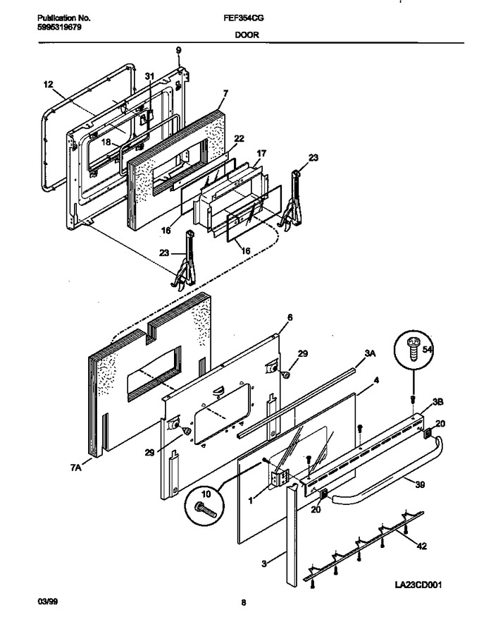 Diagram for FEF354CGSA