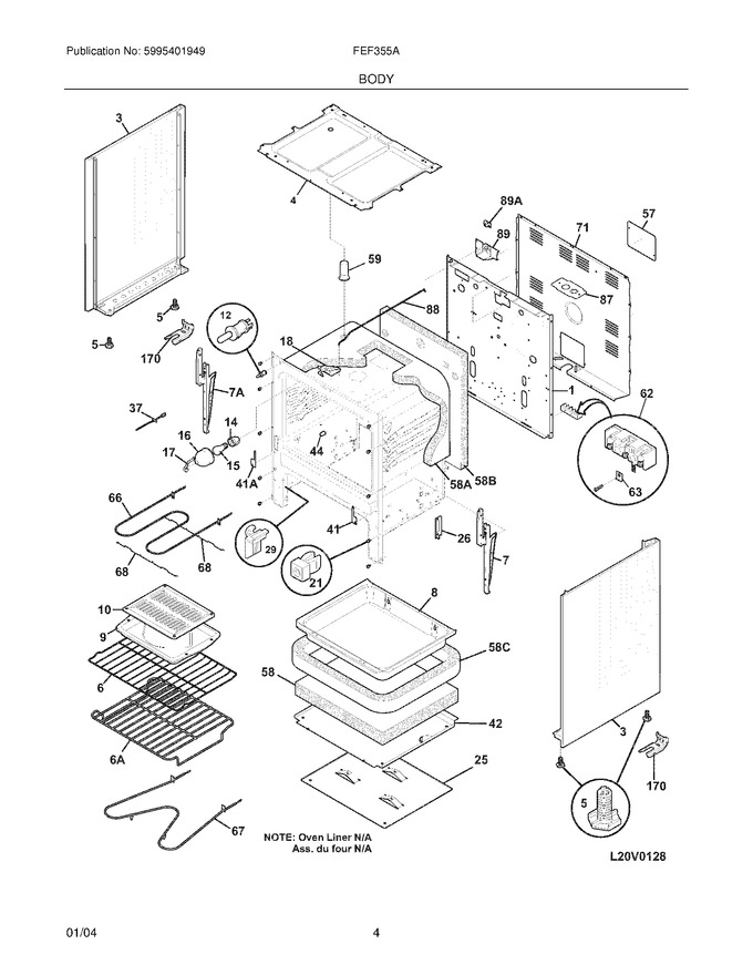 Diagram for FEF355ABH