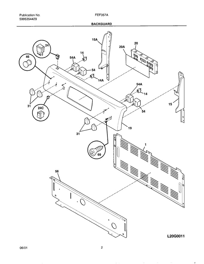 Diagram for FEF357ASA