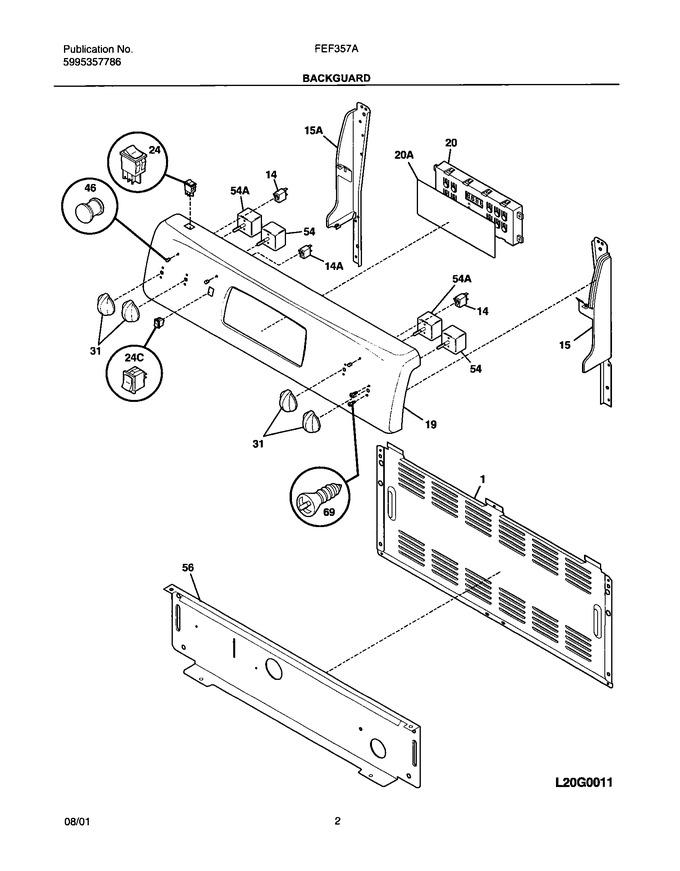 Diagram for FEF357ASB