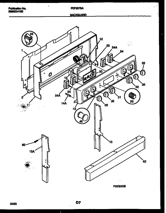 Diagram for FEF357BAWA