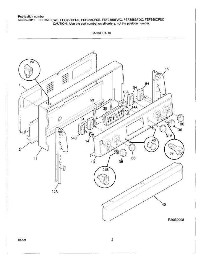 Diagram for FEF358CFSB