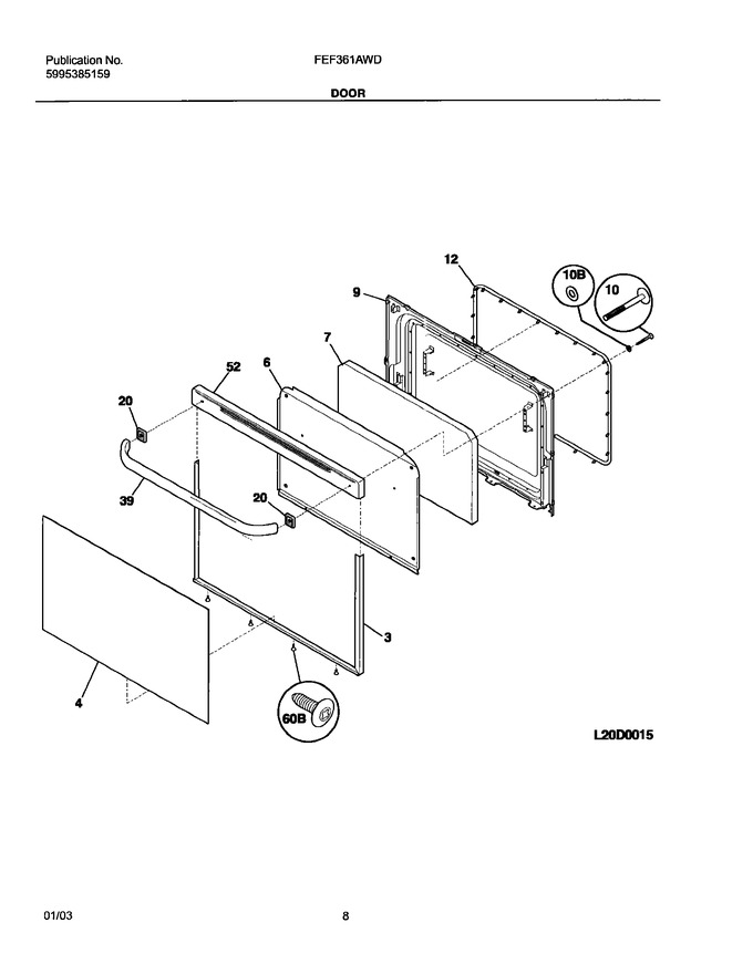 Diagram for FEF361AWD