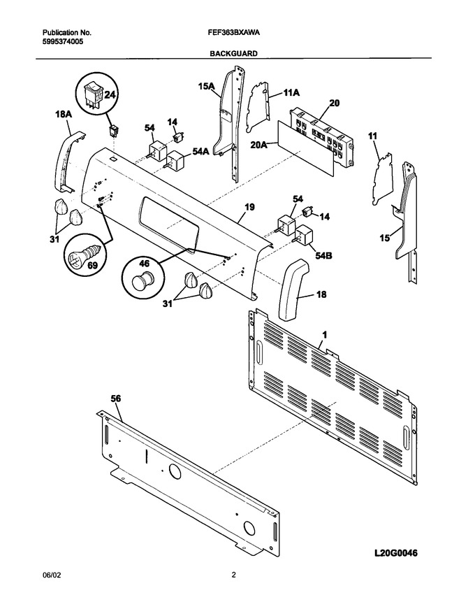 Diagram for FEF363BXAWA