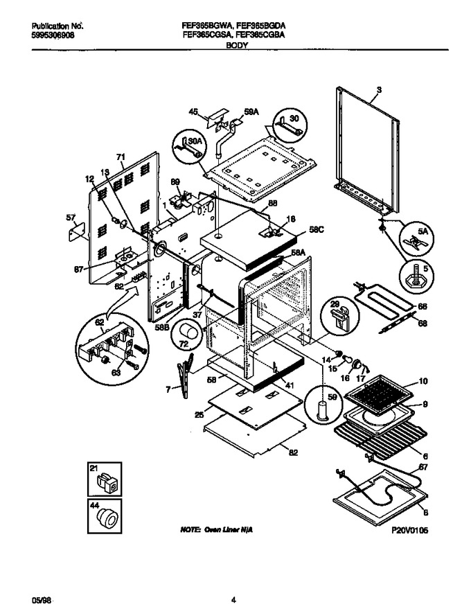 Diagram for FEF365BGDA