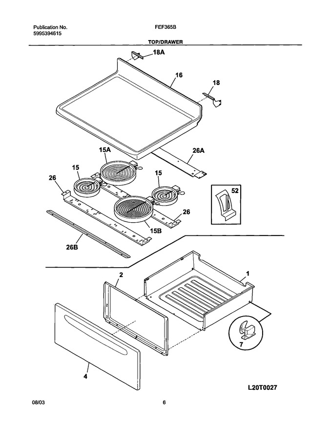 Diagram for FEF365BUD
