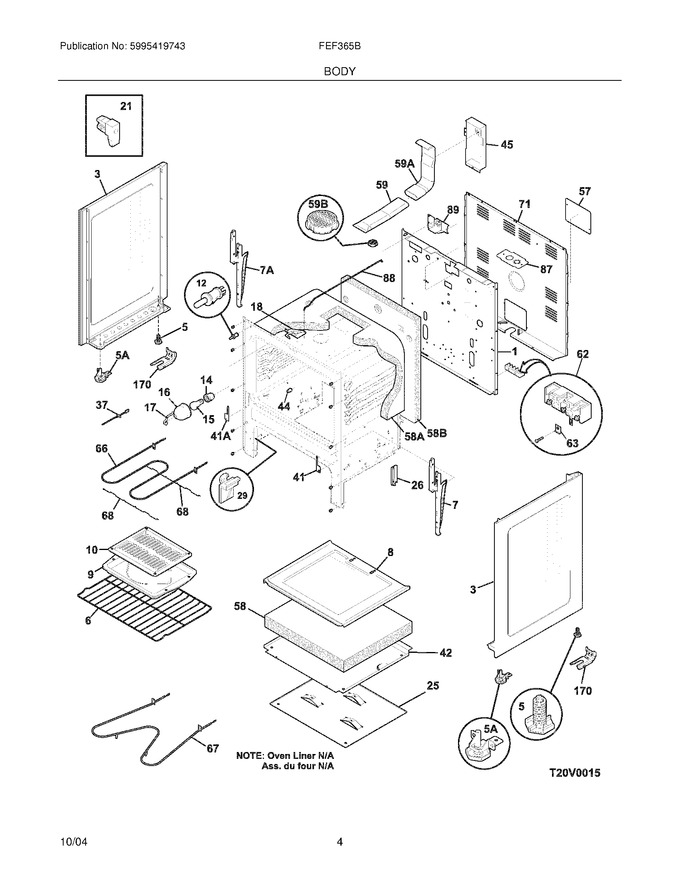 Diagram for FEF365BUH