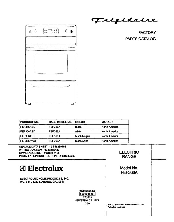 Diagram for FEF366AUD