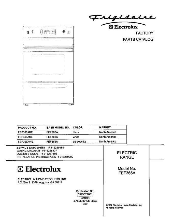 Diagram for FEF366ASE