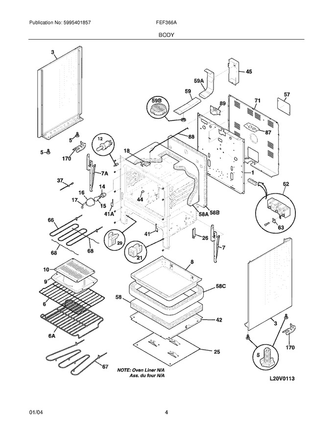 Diagram for FEF366AWJ