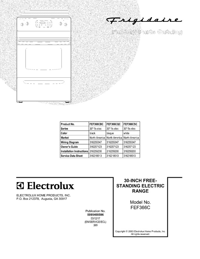 Diagram for FEF366CBC