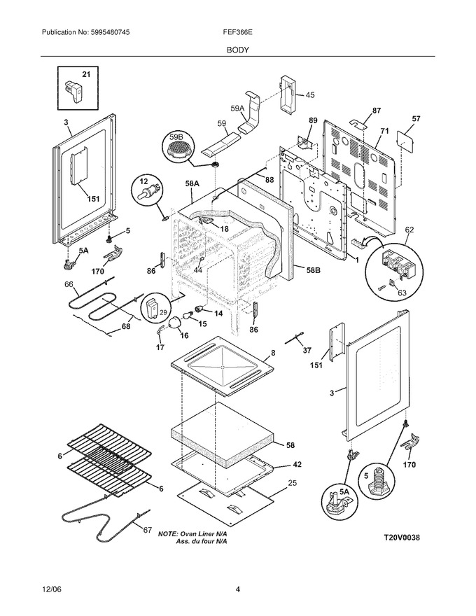 Diagram for FEF366ESE