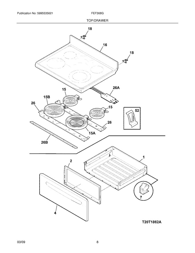 Diagram for FEF368GSB