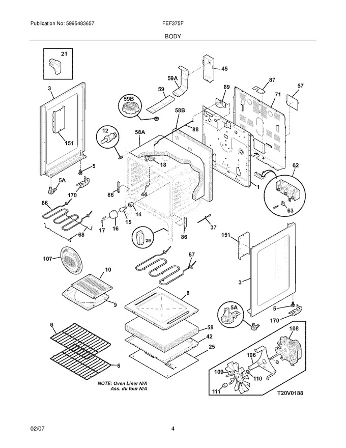 Diagram for FEF375FSC