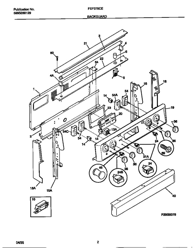 Diagram for FEF378CETA
