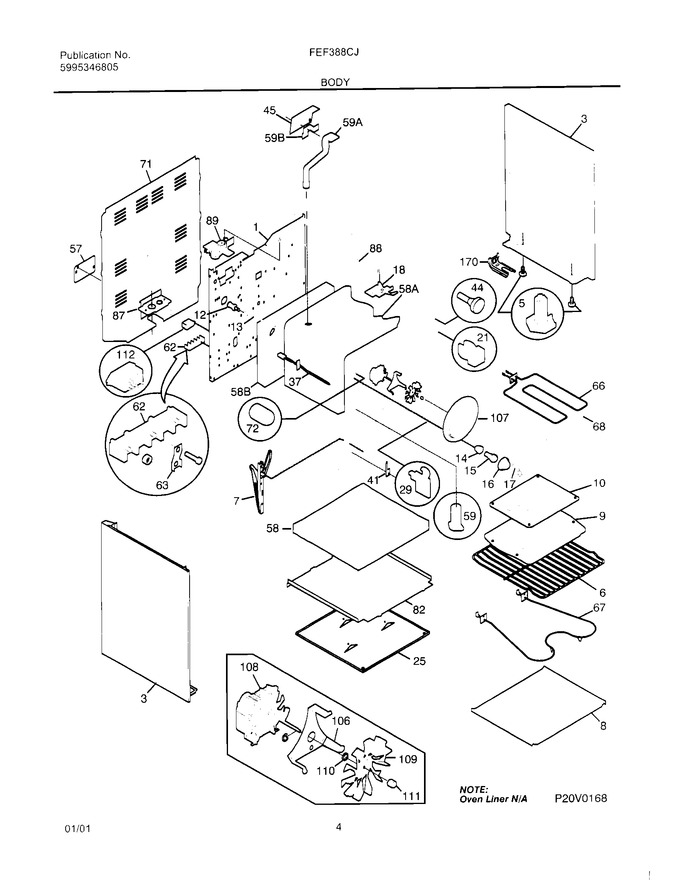 Diagram for FEF388CJSB
