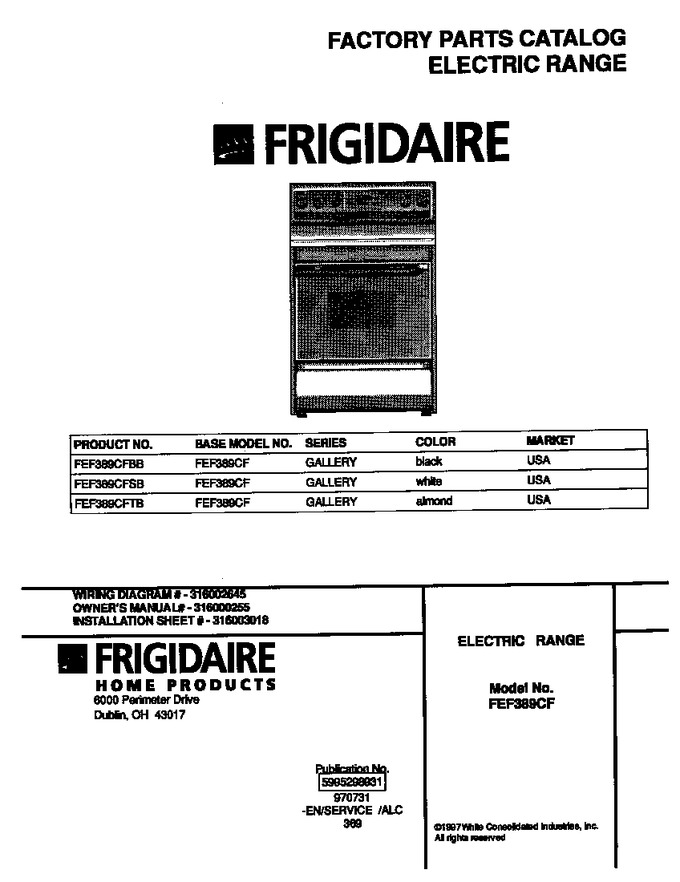 Diagram for FEF389CFTB