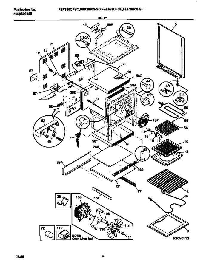 Diagram for FEF389CFSF