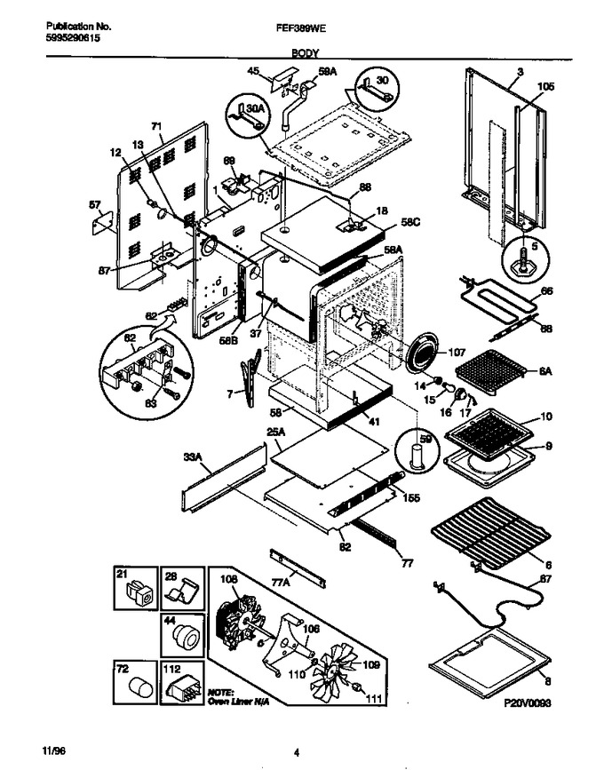 Diagram for FEF389WESC