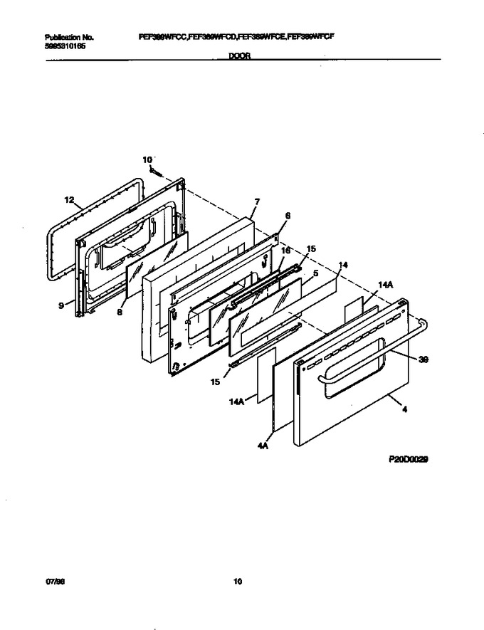 Diagram for FEF389WFCE