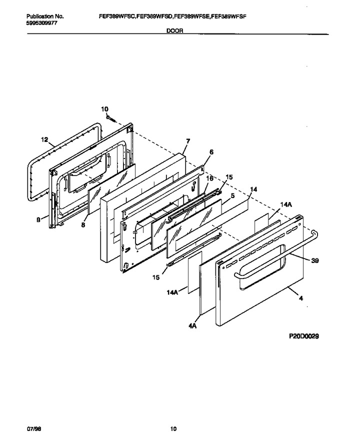 Diagram for FEF389WFSE