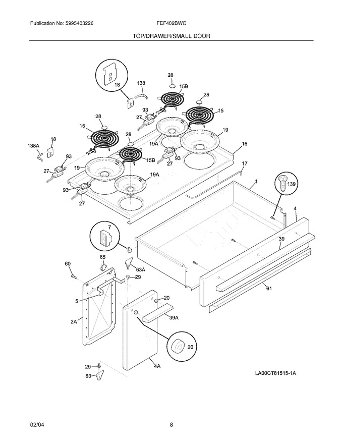 Diagram for FEF402BWC