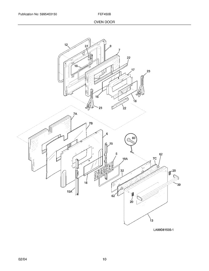 Diagram for FEF450BWD