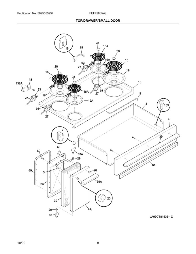 Diagram for FEF450BWG