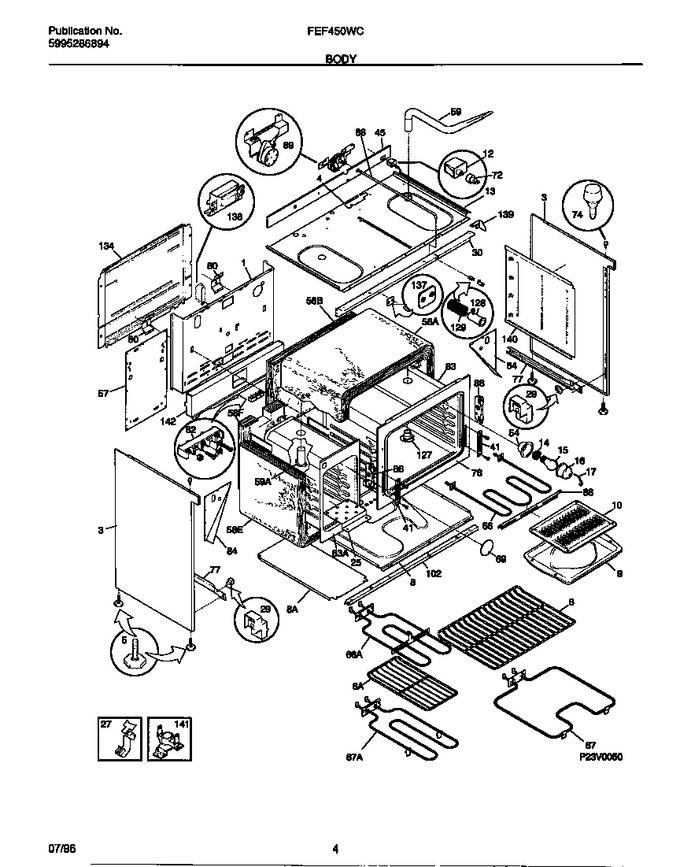 Diagram for FEF450WCDC
