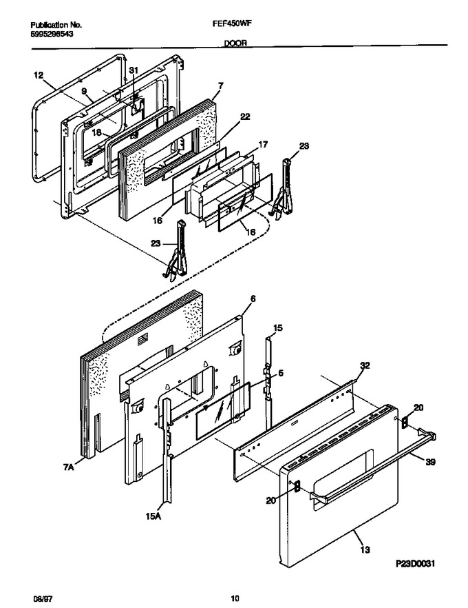 Diagram for FEF450WFDA