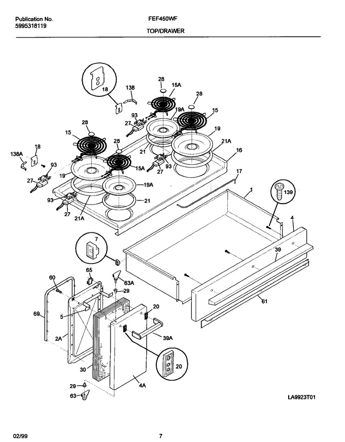 Diagram for FEF450WFWC