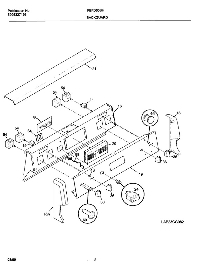 Diagram for FEFD65BHWB