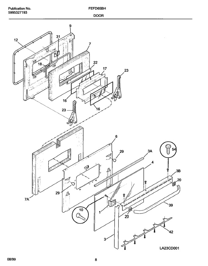 Diagram for FEFD65BHWB