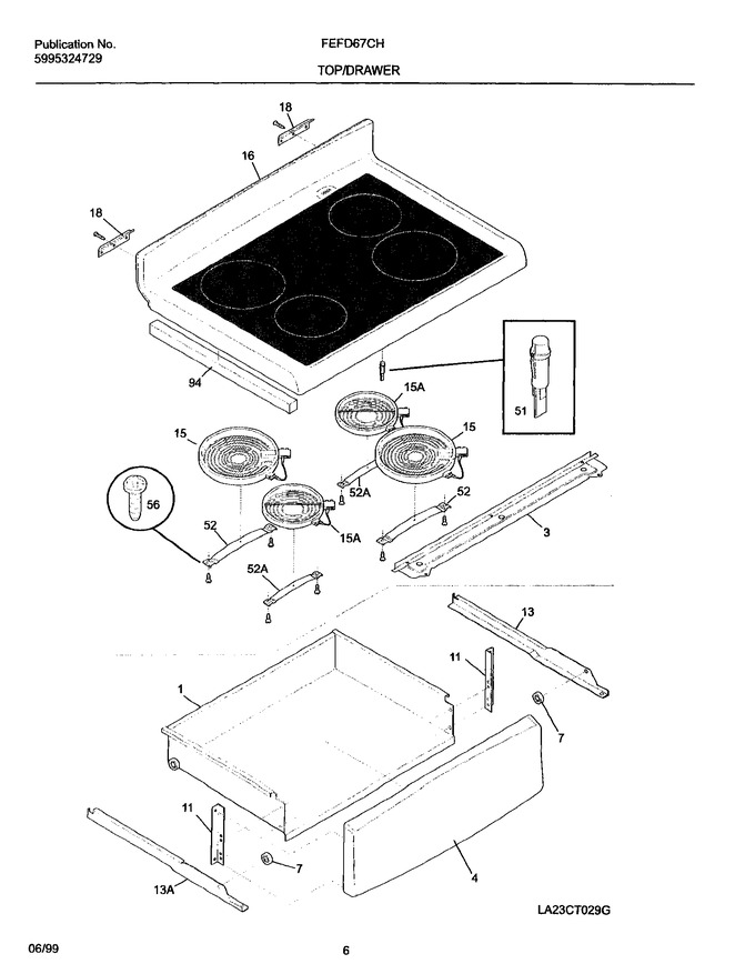 Diagram for FEFD67CHSA