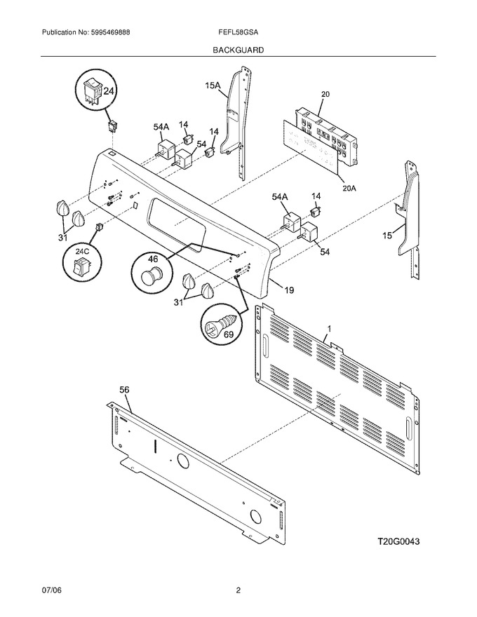 Diagram for FEFL58GSA
