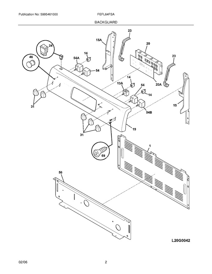 Diagram for FEFL64FSA