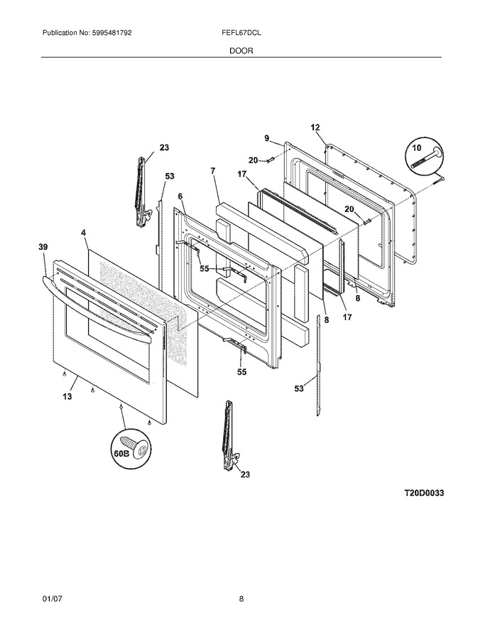 Diagram for FEFL67DCL