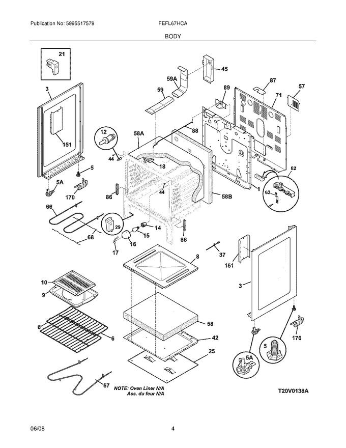 Diagram for FEFL67HCA