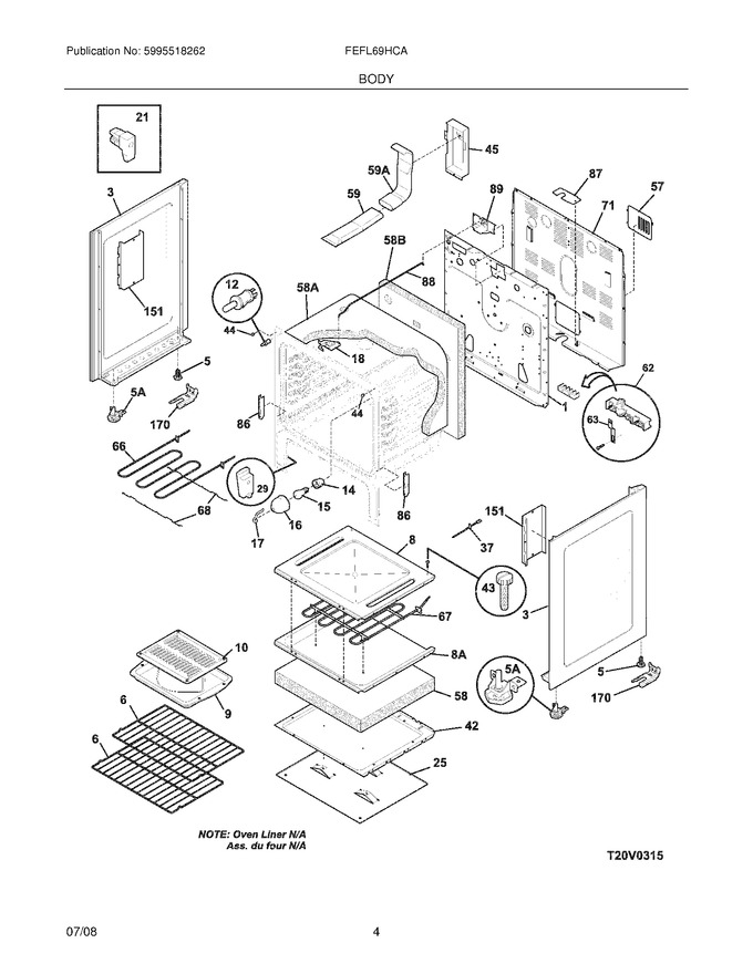 Diagram for FEFL69HCA