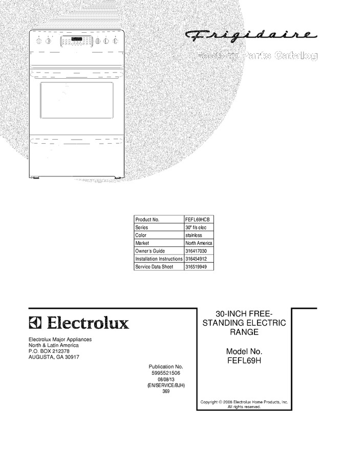 Diagram for FEFL69HCB