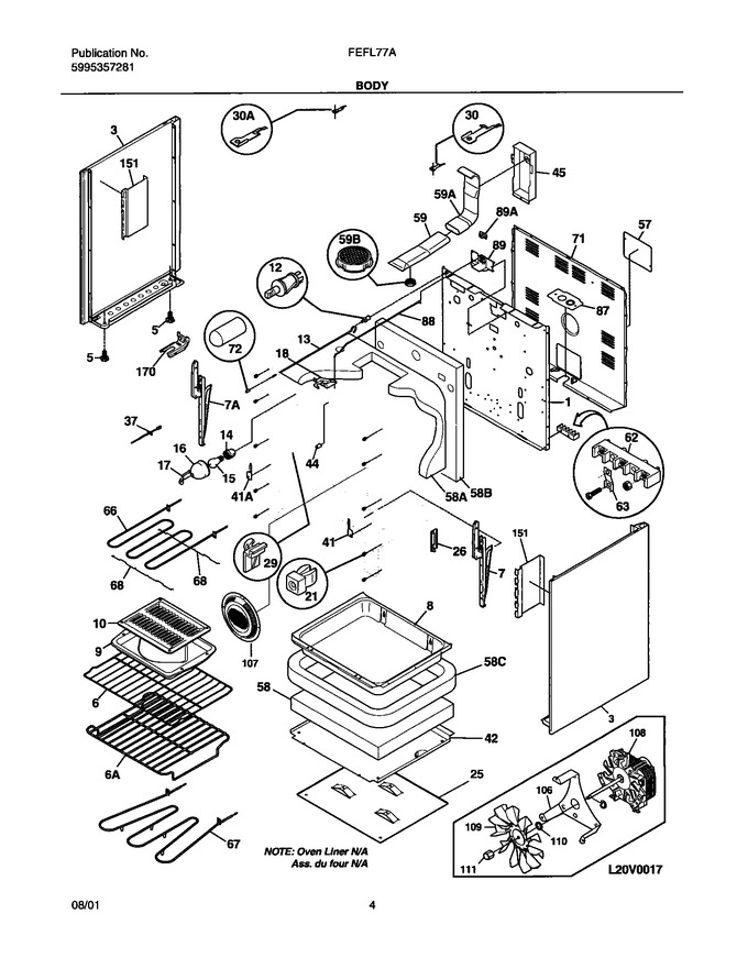 Diagram for FEFL77ASB