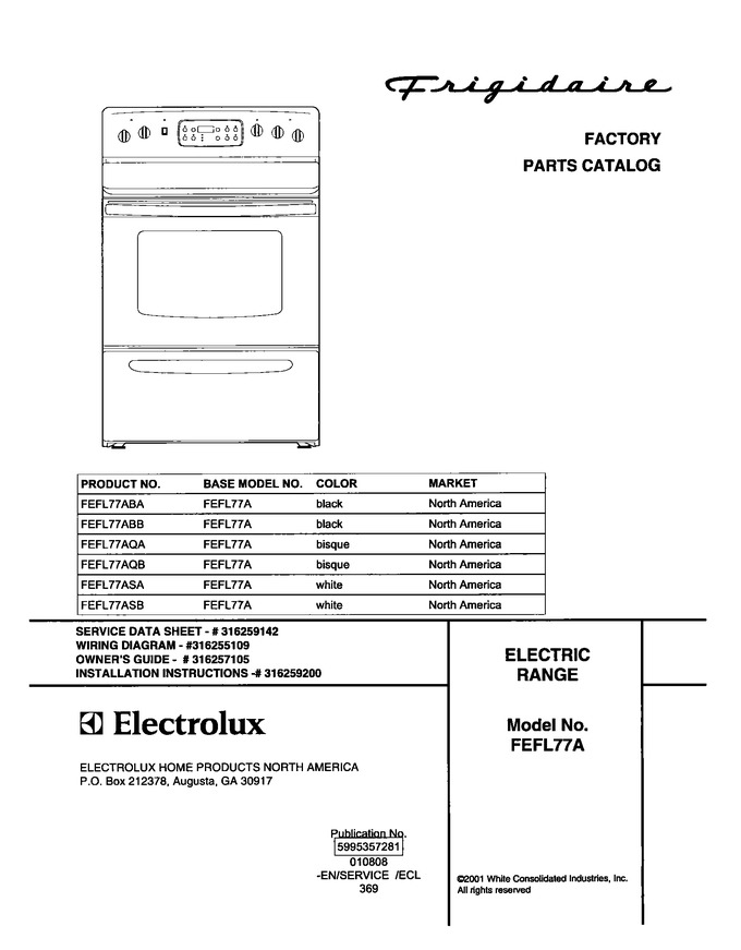 Diagram for FEFL77ASB