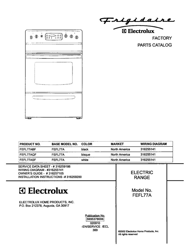 Diagram for FEFL77ASF