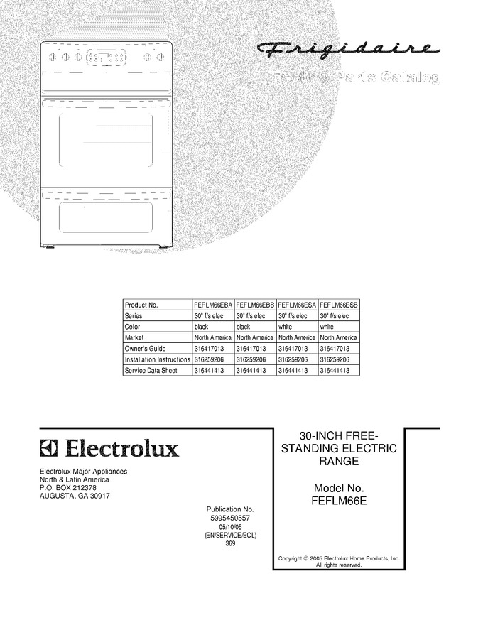 Diagram for FEFLM66ESB