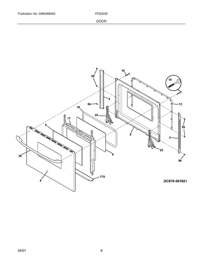 Diagram for FES300ESD